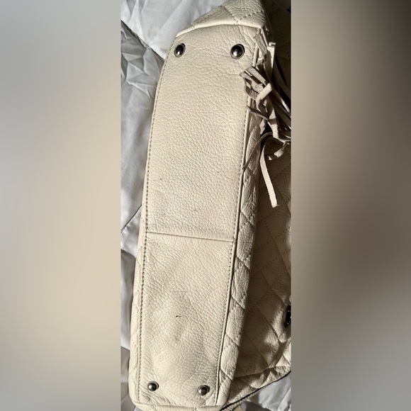 White leather Calvin Klein bag. Gently used - Picture 6 of 8